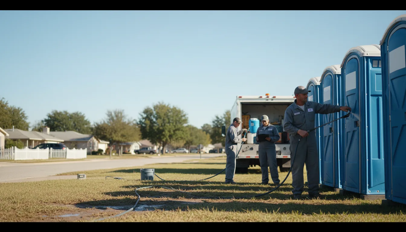 Long-Term Portable Toilet Rental in Bruce, SD near me